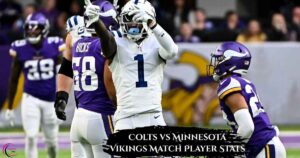 Colts vs Minnesota Vikings Match Player Stats Key Takeaways from a Thrilling Clash